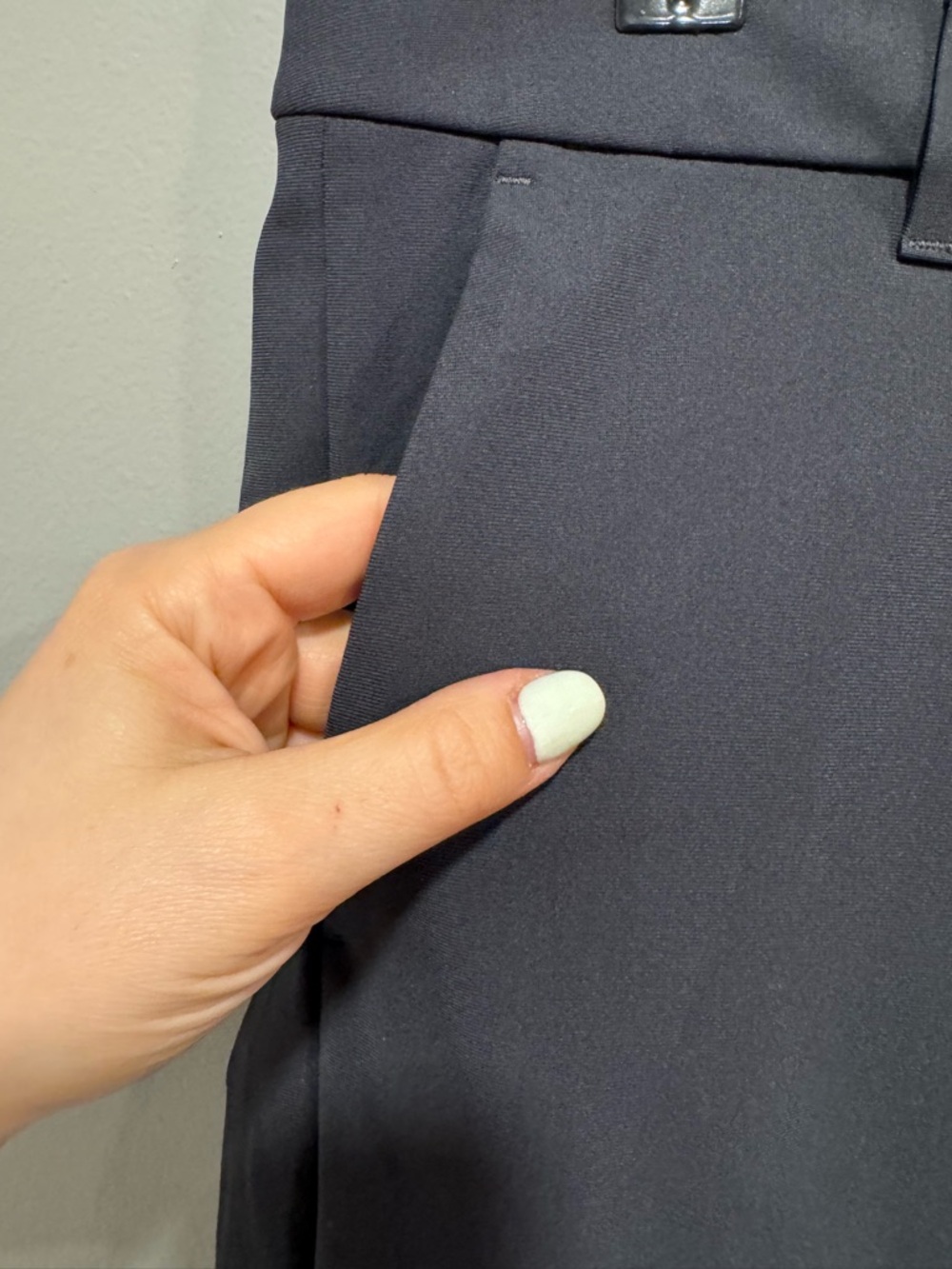 Lululemon Commission Pant Slim *Warpstreme 30" In Obsidian Size 30 Waist - Picture 6 of 6